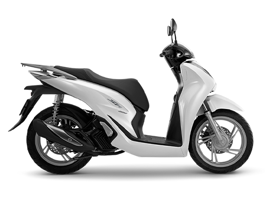 Honda SH160i Trắng Đen Cao Cấp
